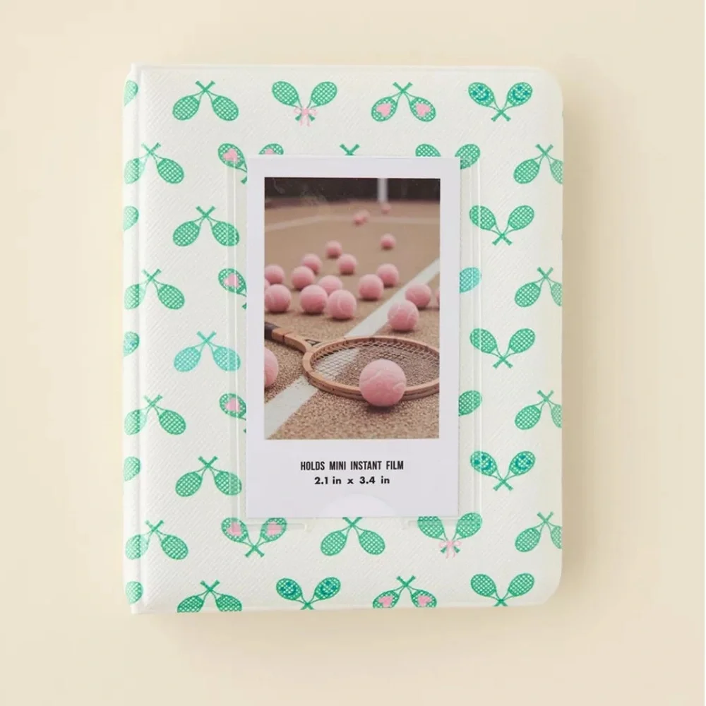Urban Outfitters Instax Tennis Print Photo Album